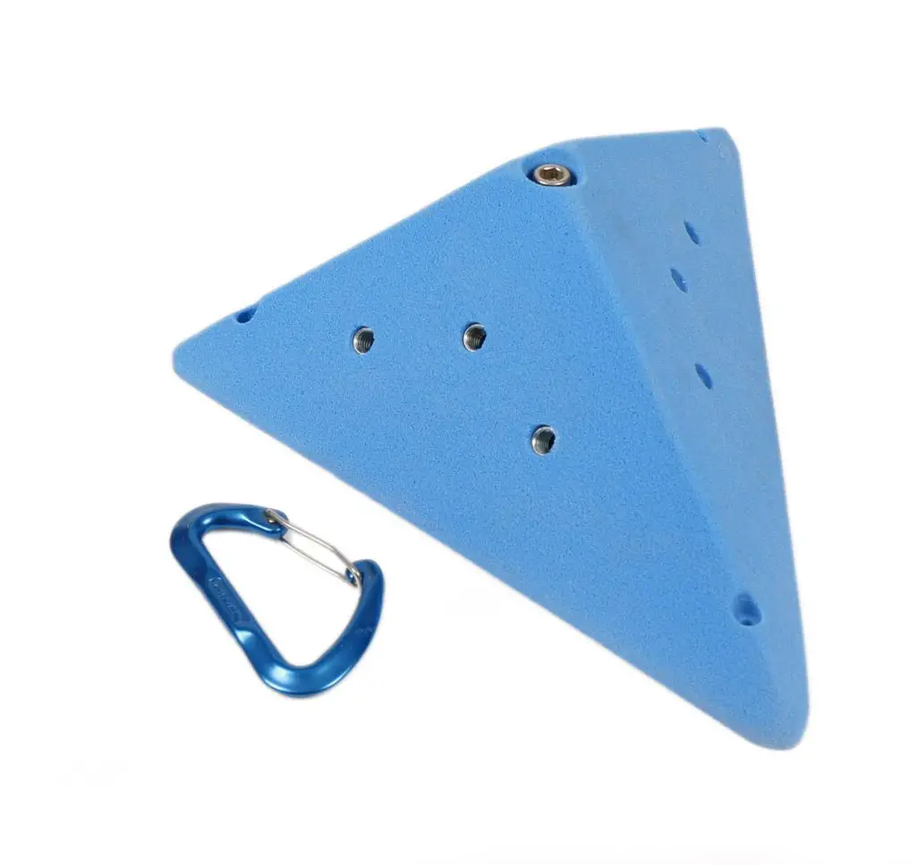 A volume, a large climbing hold used for bouldering