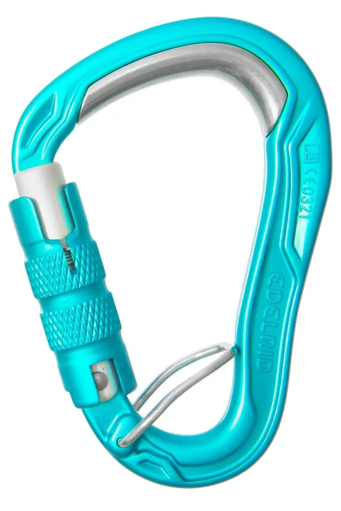 EDELRID HMS Bulletproof Triple Lock FG Carabiner - Icemint