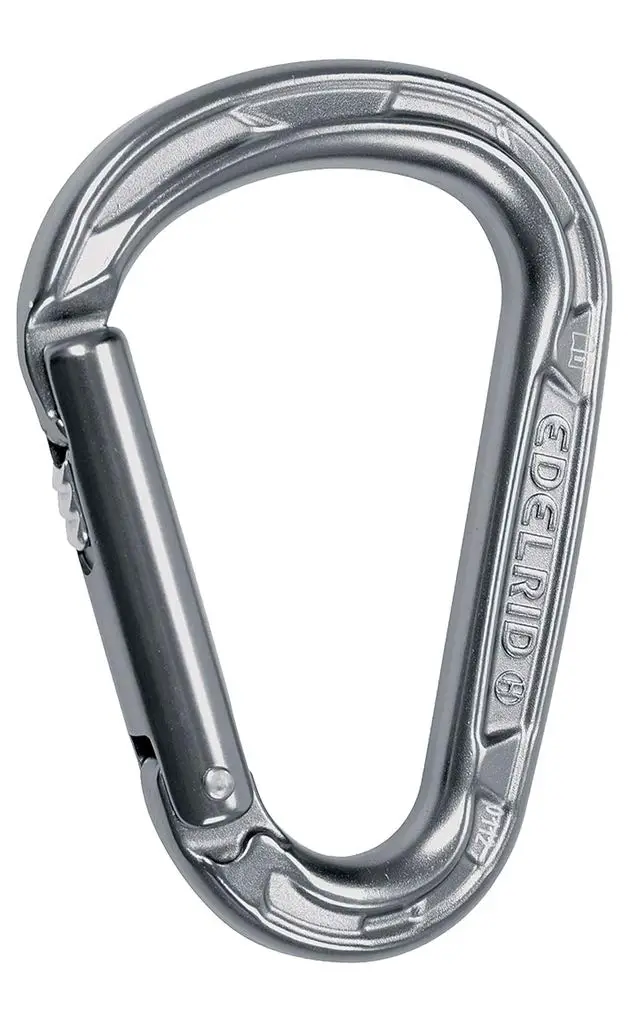 EDELRID HMS Stike Slider Lock Carabiner - Slate