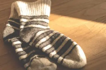 Socks on the floor